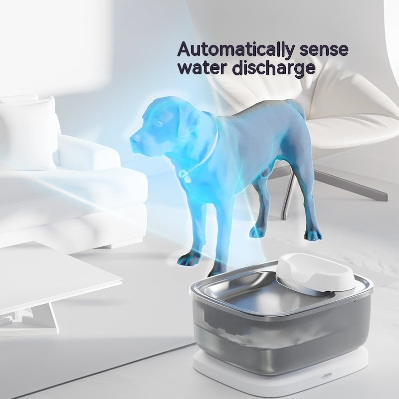 Wireless Pet Water Dispenser – Automatic Circulating Fountain for Cats & Dogs